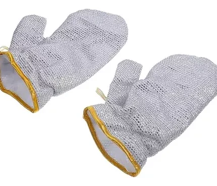 Par guantes de alambre