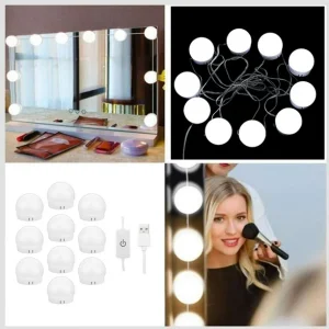 10 luces para espejo