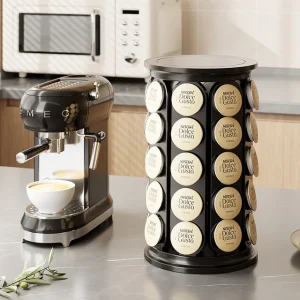 Estante giratorio 40 capsulas cafe