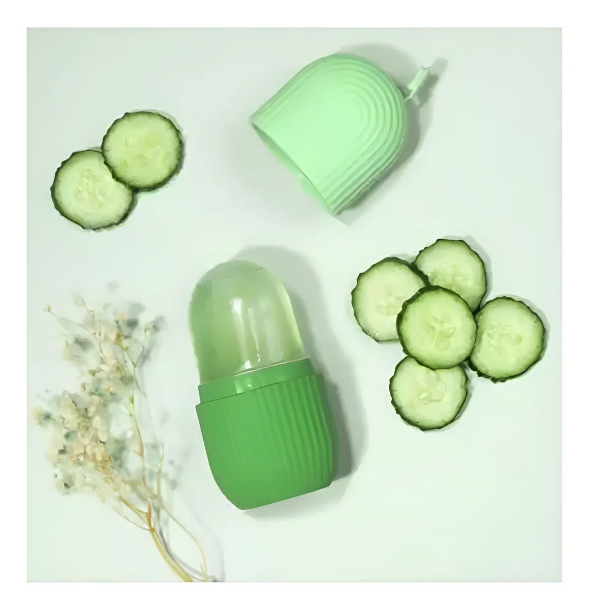 Rodillo facial de hielo