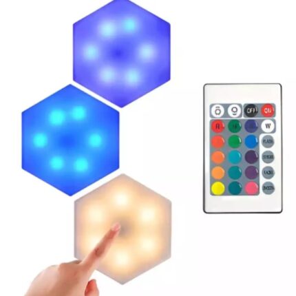 Set 3 paneles hexagonales