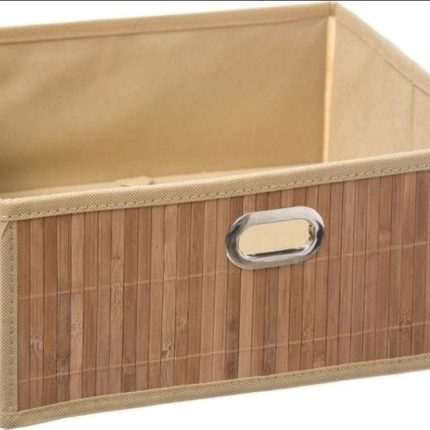 Caja de organizacion bambu