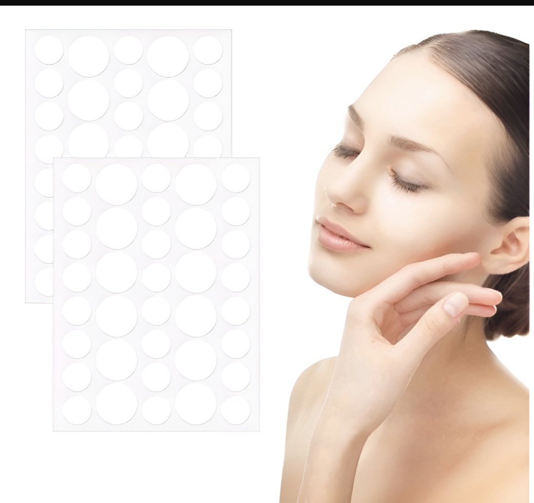 Set 72 parches acné transparentes
