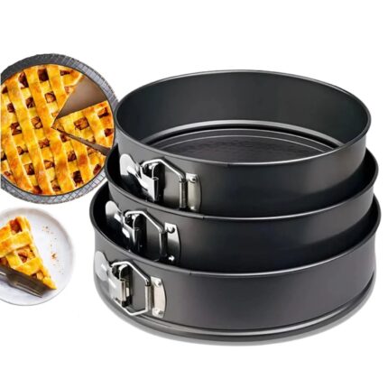 Set 3 moldes de hornear redondos